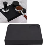 Coffee Tamper Mat Multipurpose Food Grade Slip Resistance Silicone Tamping Mat for Commercial and Domestic Use