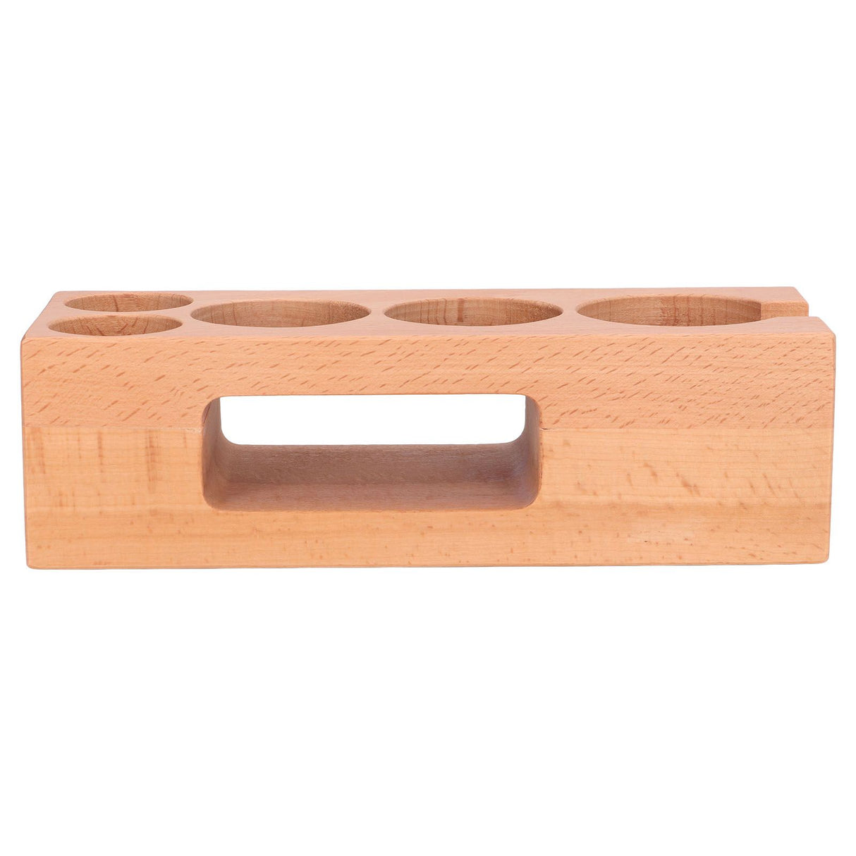 Coffee Tamper Holder Multifunction Food Safe Wooden Coffee Tamping Station for Coffee Lovers