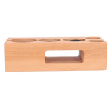 Wood Coffee Filter Tamper Holder Multifunction Wooden Coffee Tamper Mat for 2.3in Coffee Machine Handle Bracket - Extra Image
