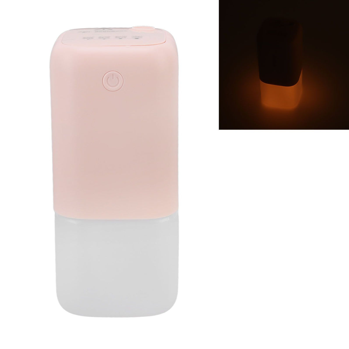 Essential Oil Diffuser Removable Ultra Silent Heating Thorough Atomization Air Humidifier 150ML Pink