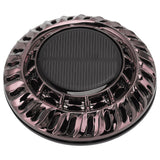 Solar Car Perfume Diffuser Automatic Rotating Decorative Car Aromatherapy Machine for Office Home Silver Black - 45-Degree Angle