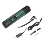 Electric Digital Tire Inflator Four Preset Inflation Modes USB Charging Tire Pump with LED Light for Cars Motorcycles