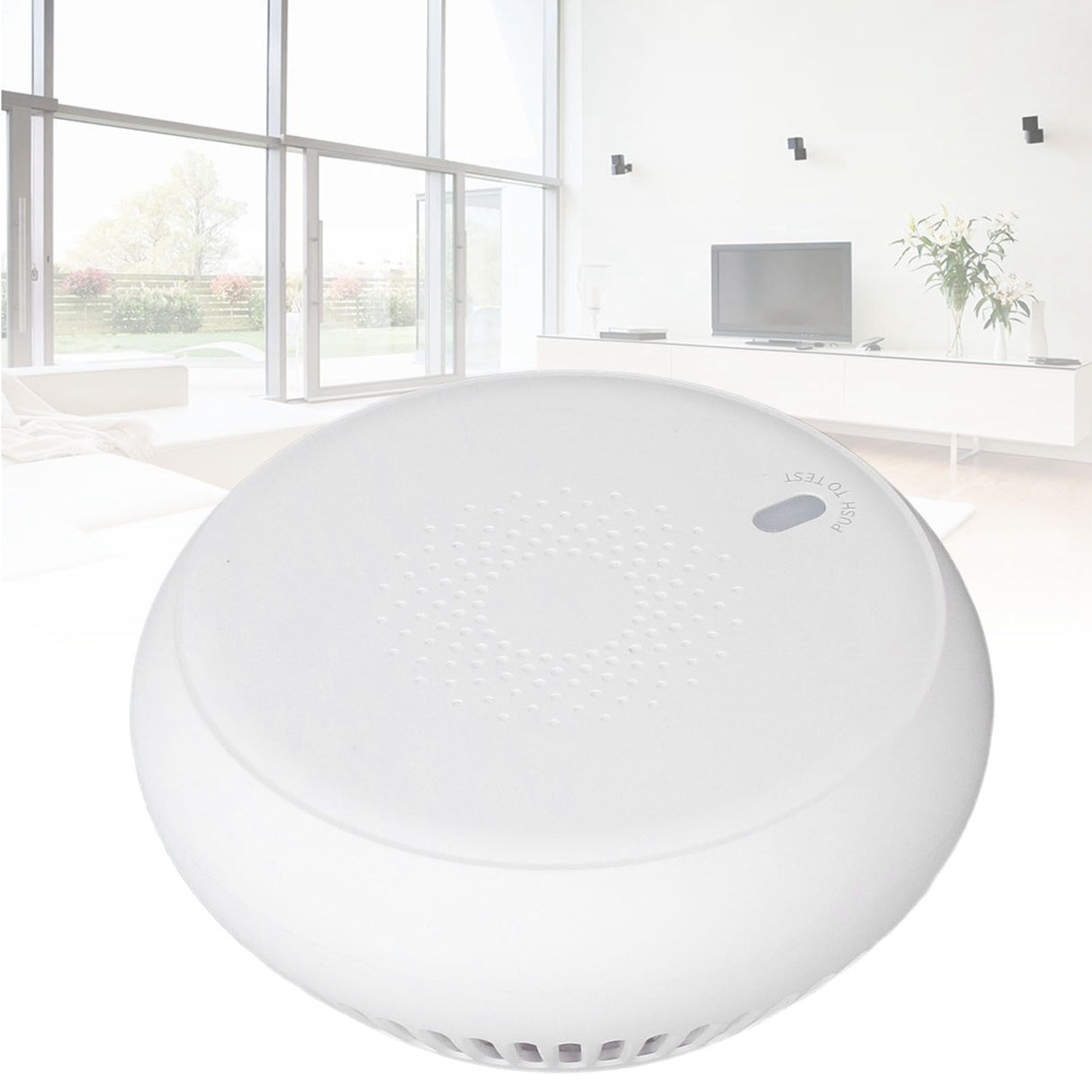 Wireless Smart Fire Smoke Alarms Smart Smoke Detector Remote Alarm Sensor Kitchen Fire Warning System for Tuya