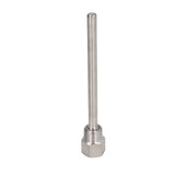 Stainless Steel Thermowell G1/2 Male Thread 6.7in Length Thermowell for Temperature Sensors - 45-Degree Angle