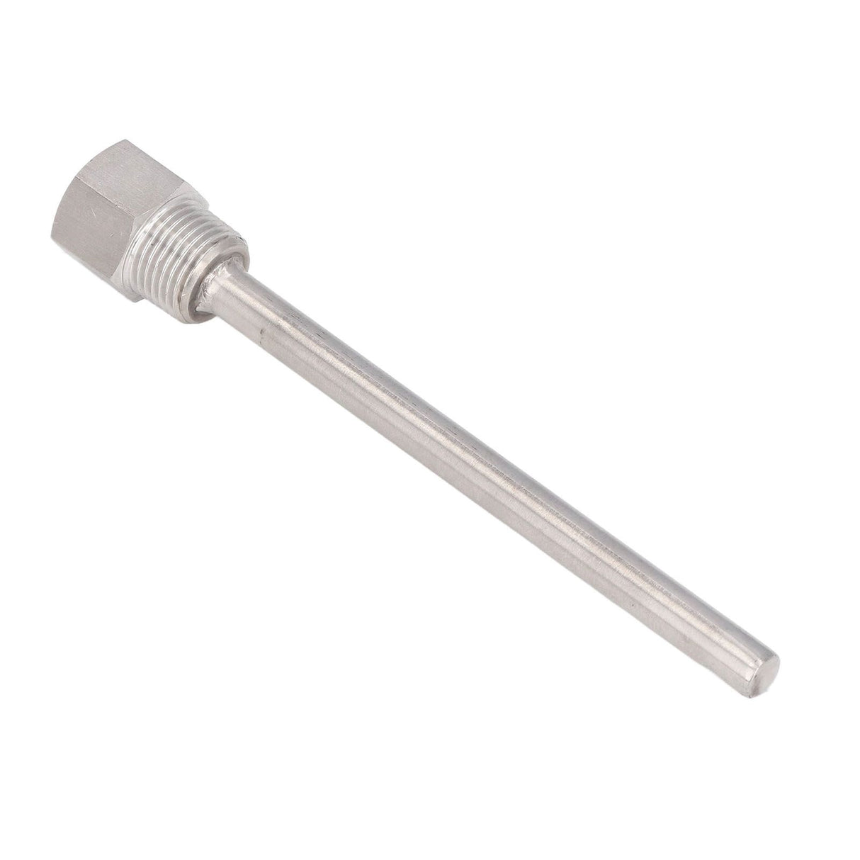 Stainless Steel Thermowell G1/2 Male Thread 6.7in Length Thermowell for Temperature Sensors