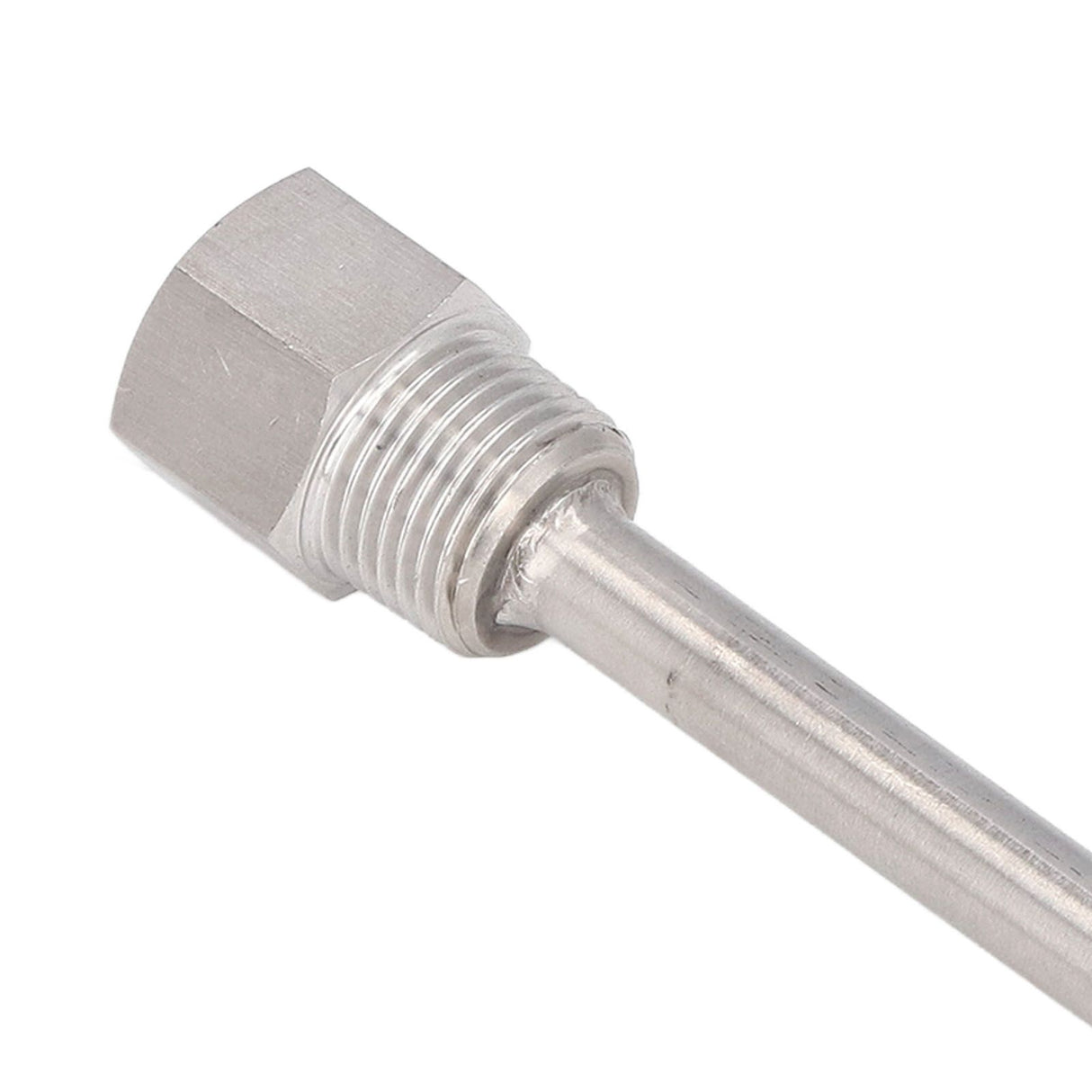 Stainless Steel Thermowell G1/2 Male Thread 6.7in Length Thermowell for Temperature Sensors