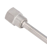 Stainless Steel Thermowell G1/2 Male Thread 6.7in Length Thermowell for Temperature Sensors