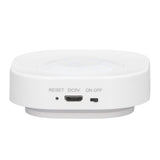 Smart Motion Sensor Square Battery Powered WiFi Infrared Body Sensor with Mobile APP Alarm for Home - Front View