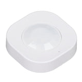 Smart Motion Sensor Square Battery Powered WiFi Infrared Body Sensor with Mobile APP Alarm for Home - Side View