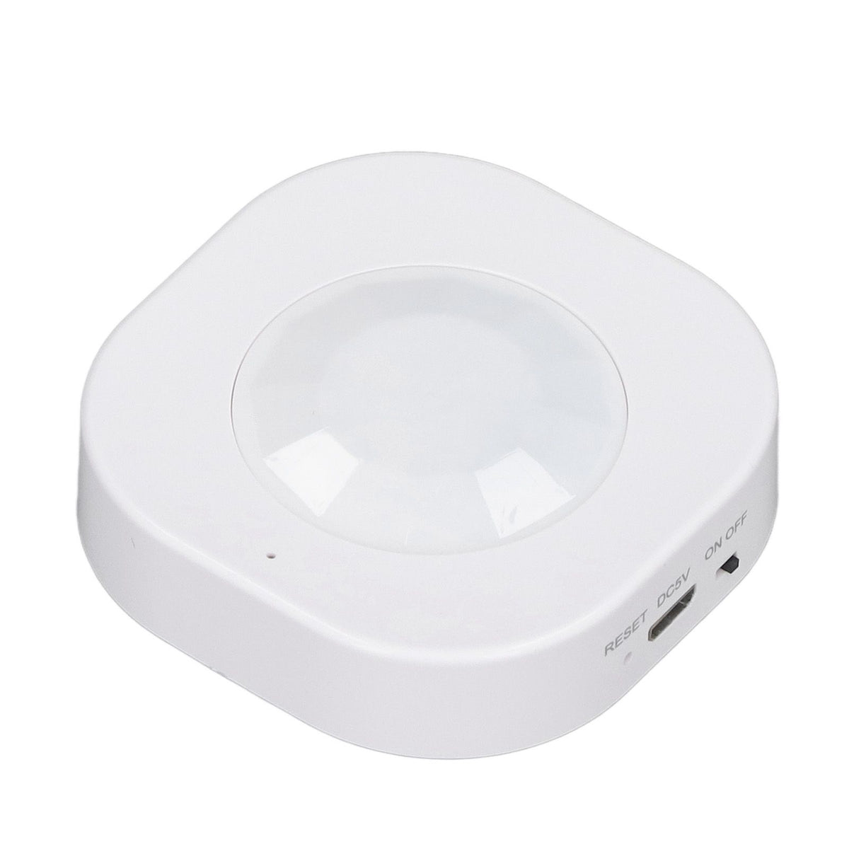 Smart Motion Sensor Square Battery Powered WiFi Infrared Body Sensor with Mobile APP Alarm for Home