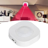 Smart Motion Sensor Square Battery Powered WiFi Infrared Body Sensor with Mobile APP Alarm for Home - Extra Image