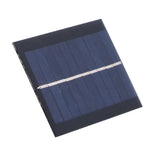 1W 5V Solar Panel Polycrystalline Silicon Solar Epoxy Sheet for Ships Airplanes Outdoor Solar Light
