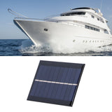 1W 5V Solar Panel Polycrystalline Silicon Solar Epoxy Sheet for Ships Airplanes Outdoor Solar Light - Extra Image