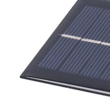 1W 5V Solar Panel Polycrystalline Silicon Solar Epoxy Sheet for Ships Airplanes Outdoor Solar Light - Extra Image