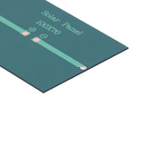 1W 5V Solar Panel Polycrystalline Silicon Solar Epoxy Sheet for Ships Airplanes Outdoor Solar Light - Extra Image