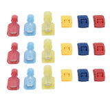 Disconnect Connector Kit T Shape Electrical Insulated Terminals for Home Decoration Circuit Repair