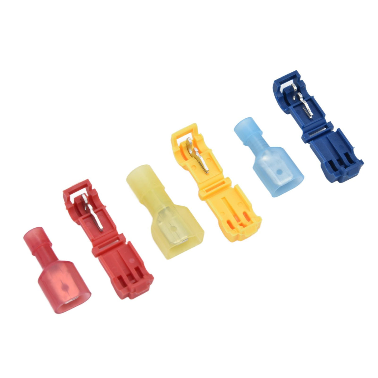 Disconnect Connector Kit T Shape Electrical Insulated Terminals for Home Decoration Circuit Repair