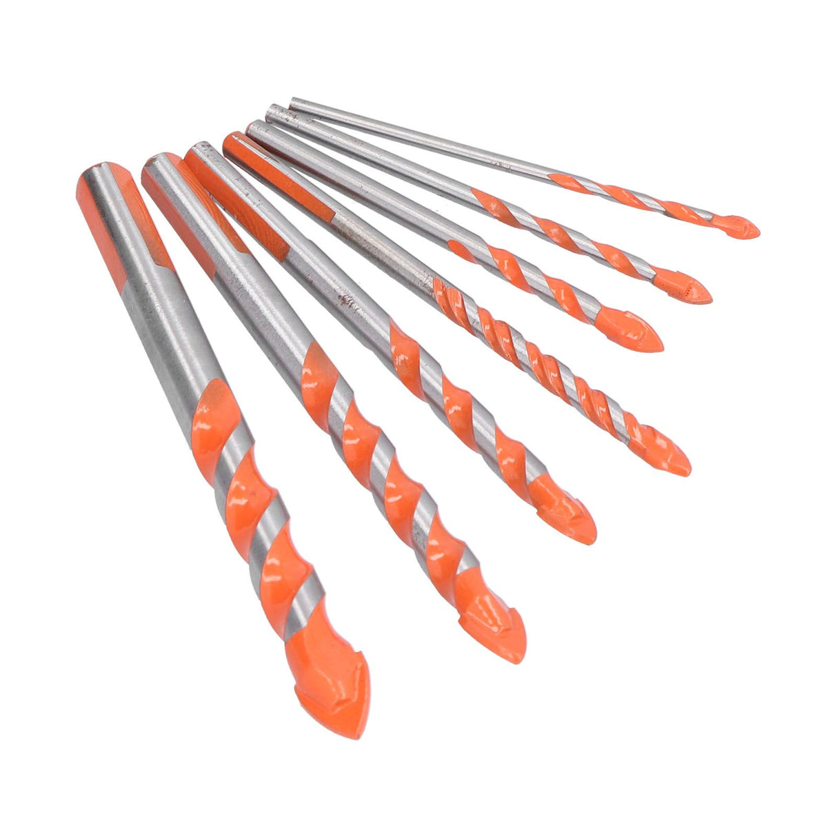 Drill Bits Punching Triangular Drill Bits with Storage Case for Ceramics Marble Wall Openings