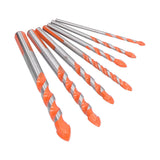 Drill Bits Punching Triangular Drill Bits with Storage Case for Ceramics Marble Wall Openings