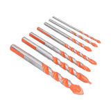 Drill Bits Punching Triangular Drill Bits with Storage Case for Ceramics Marble Wall Openings - Close-Up Angle