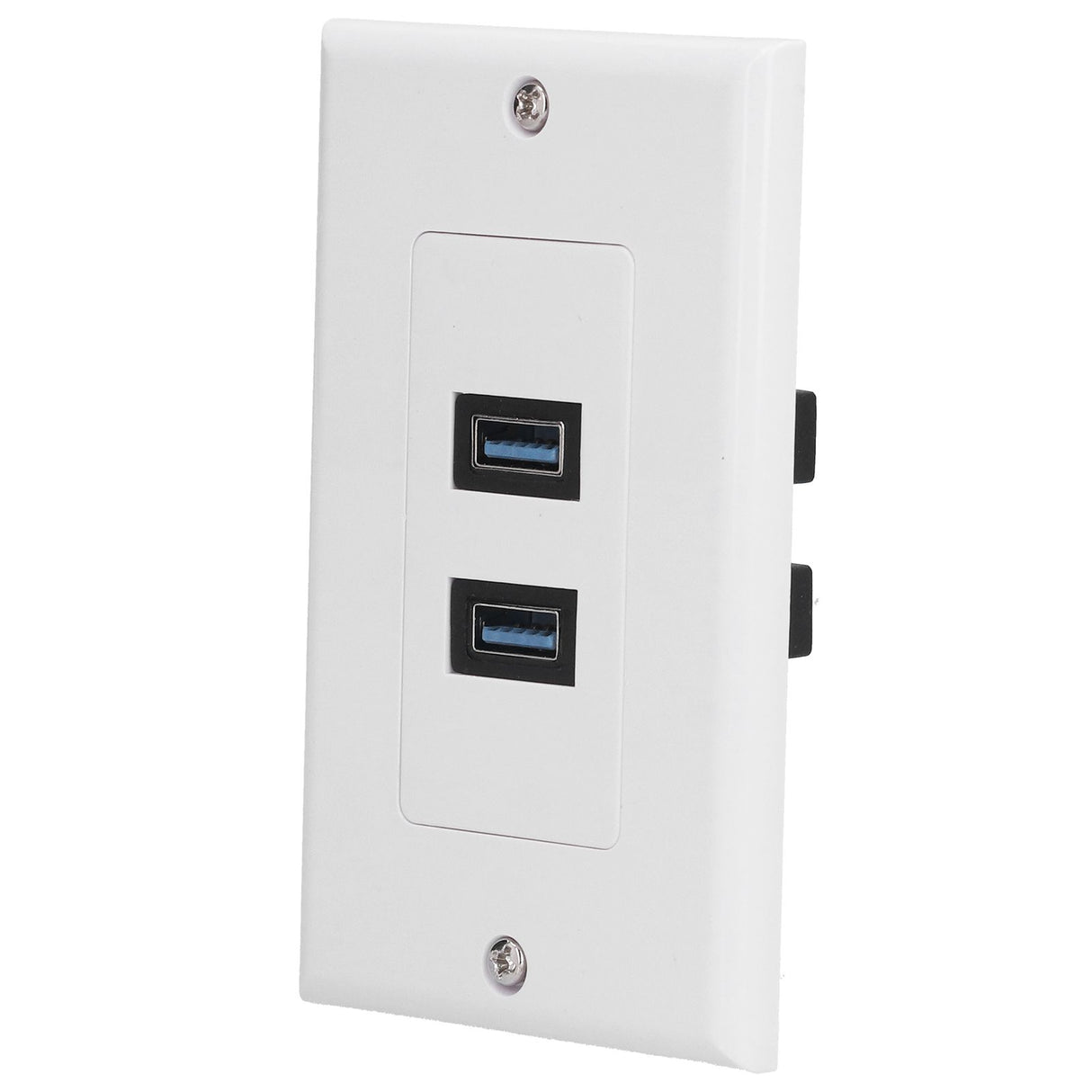USB 3.0 Wall Plate Data Transmission 2 Port USB 3.0 Component Composite Wall Panel for Charging