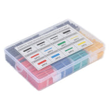 530pcs Heat Shrink Tubing Kit Electrical Colorful Wire Shrink Wrap Tubing Assortment - 45-Degree Angle
