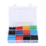 560 Pcs Heat Shrink Tube Wire Shrink Wrap Flame Retardant Insulated Heat Shrinkable Tube Set - Front View