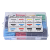 560 Pcs Heat Shrink Tube Wire Shrink Wrap Flame Retardant Insulated Heat Shrinkable Tube Set - Top-Down View