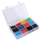 560 Pcs Heat Shrink Tube Wire Shrink Wrap Flame Retardant Insulated Heat Shrinkable Tube Set - Close-Up Angle