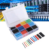 560 Pcs Heat Shrink Tube Wire Shrink Wrap Flame Retardant Insulated Heat Shrinkable Tube Set