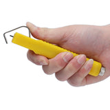 Cable Stripping Knife Stainless Steel Coaxial Wire Knife Stripper for Wire Stripping Tool - Rear View