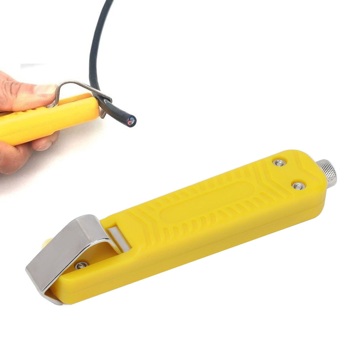 Cable Stripping Knife Stainless Steel Coaxial Wire Knife Stripper for Wire Stripping Tool