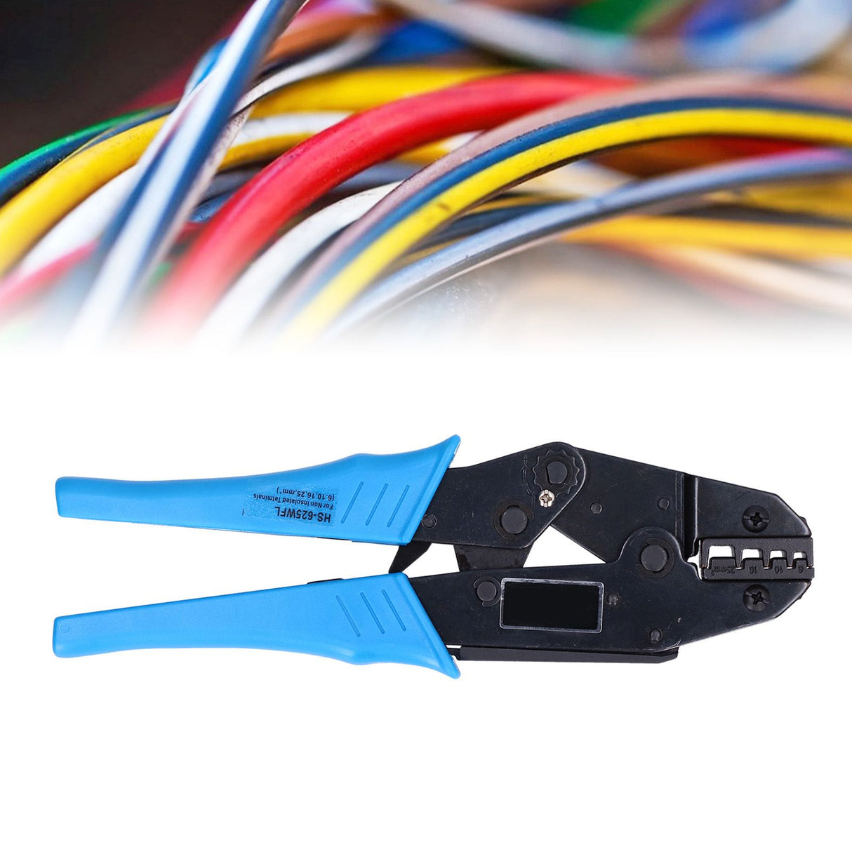 Terminal Crimping Pliers Professional Ratcheting Wire Crimper for Heat Shrink Connectors
