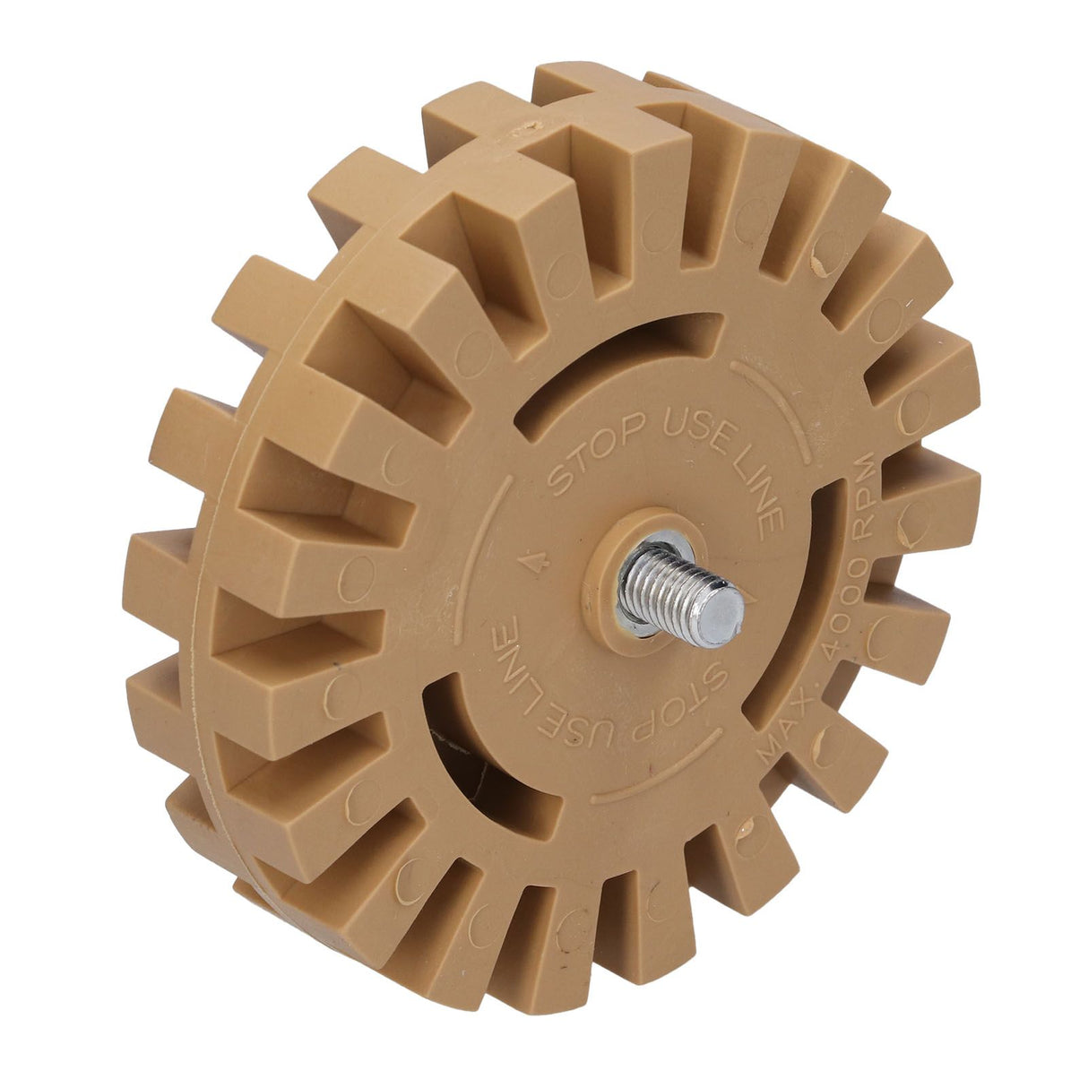 Rubber Eraser Wheel Adhesive Pinstripe Removal Tool for Paint Chrome Windows Metal Finishes Cars