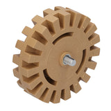 Rubber Eraser Wheel Adhesive Pinstripe Removal Tool for Paint Chrome Windows Metal Finishes Cars