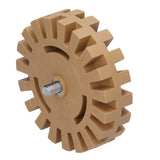 Rubber Eraser Wheel Adhesive Pinstripe Removal Tool for Paint Chrome Windows Metal Finishes Cars