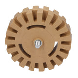 Rubber Eraser Wheel Adhesive Pinstripe Removal Tool for Paint Chrome Windows Metal Finishes Cars - Rear View