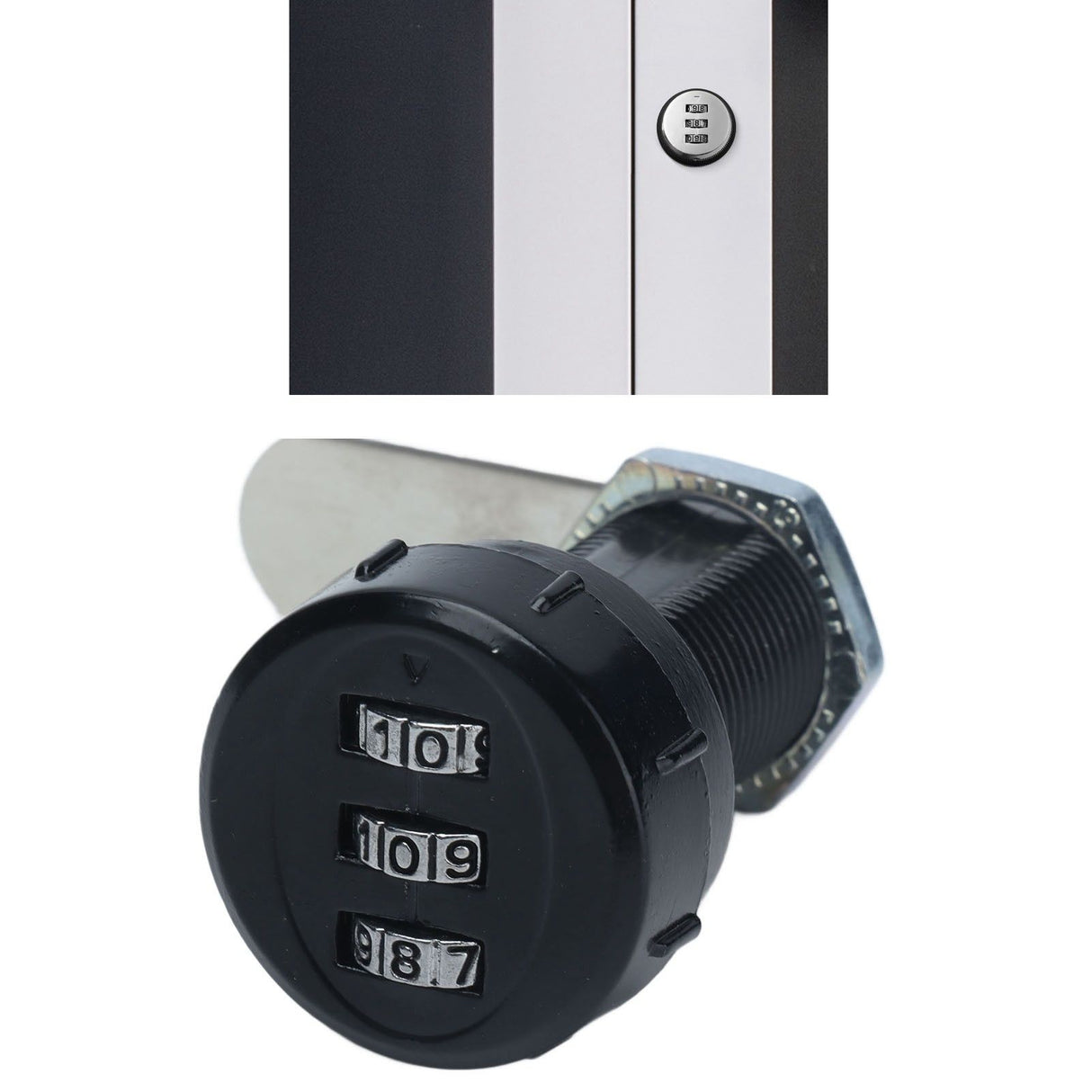Mechanical Password Cam Lock 3 Digit Combination Camlock for Wardrobe Safe Deposit Box Mailbox