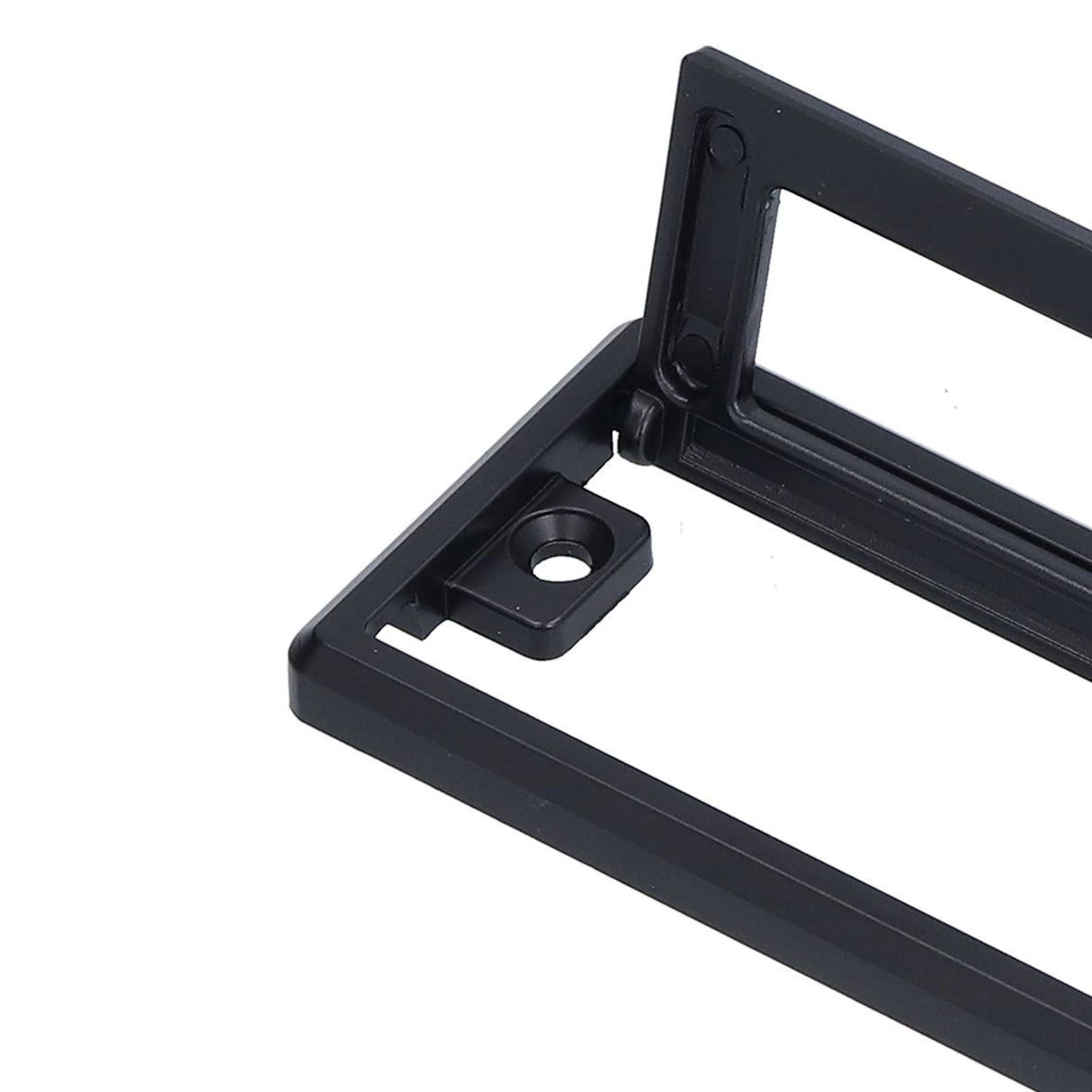 Door Drawer Handle Zinc Alloy Recessed Finger Pulls for Sliding Cabinets Drawers Doors