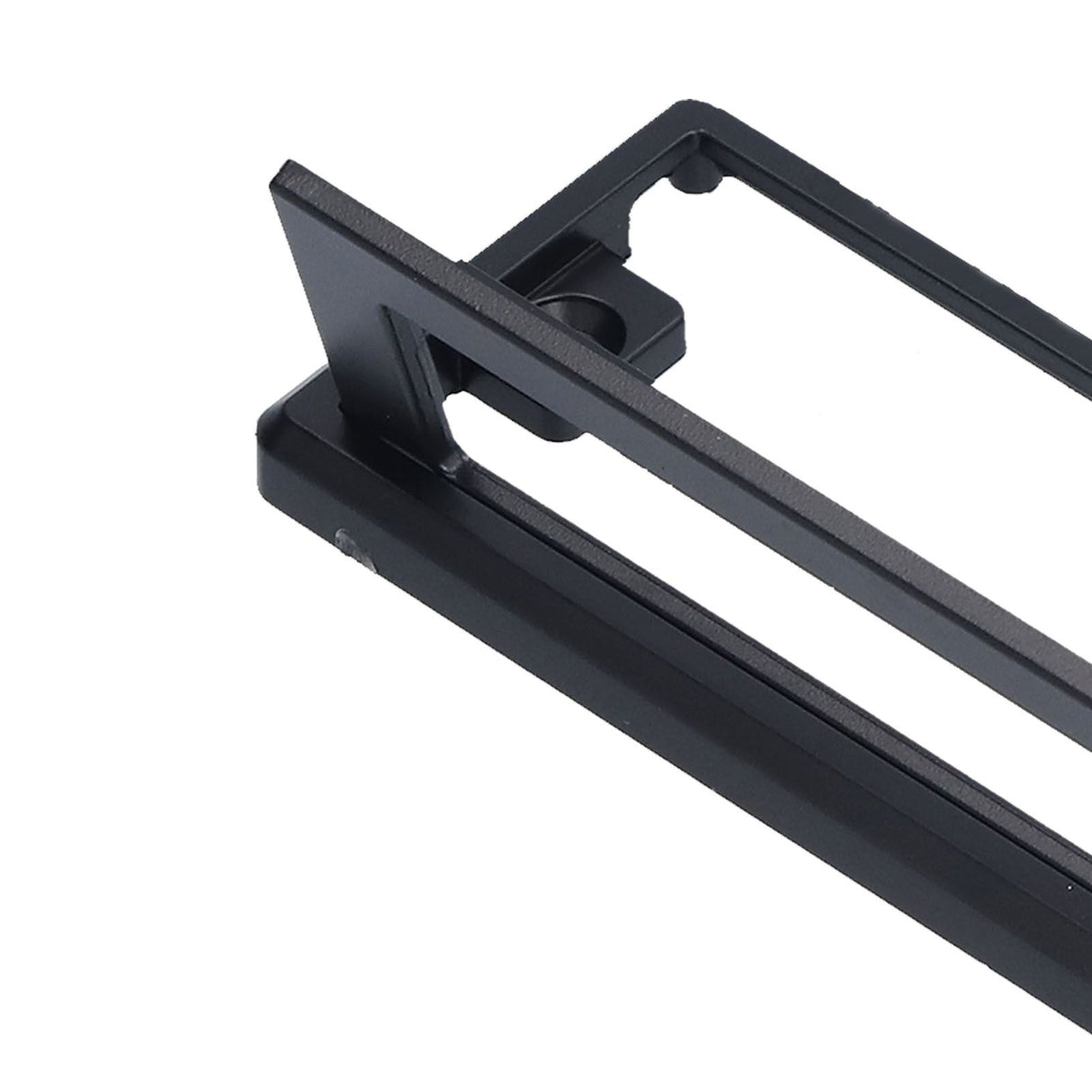 Door Drawer Handle Zinc Alloy Recessed Finger Pulls for Sliding Cabinets Drawers Doors