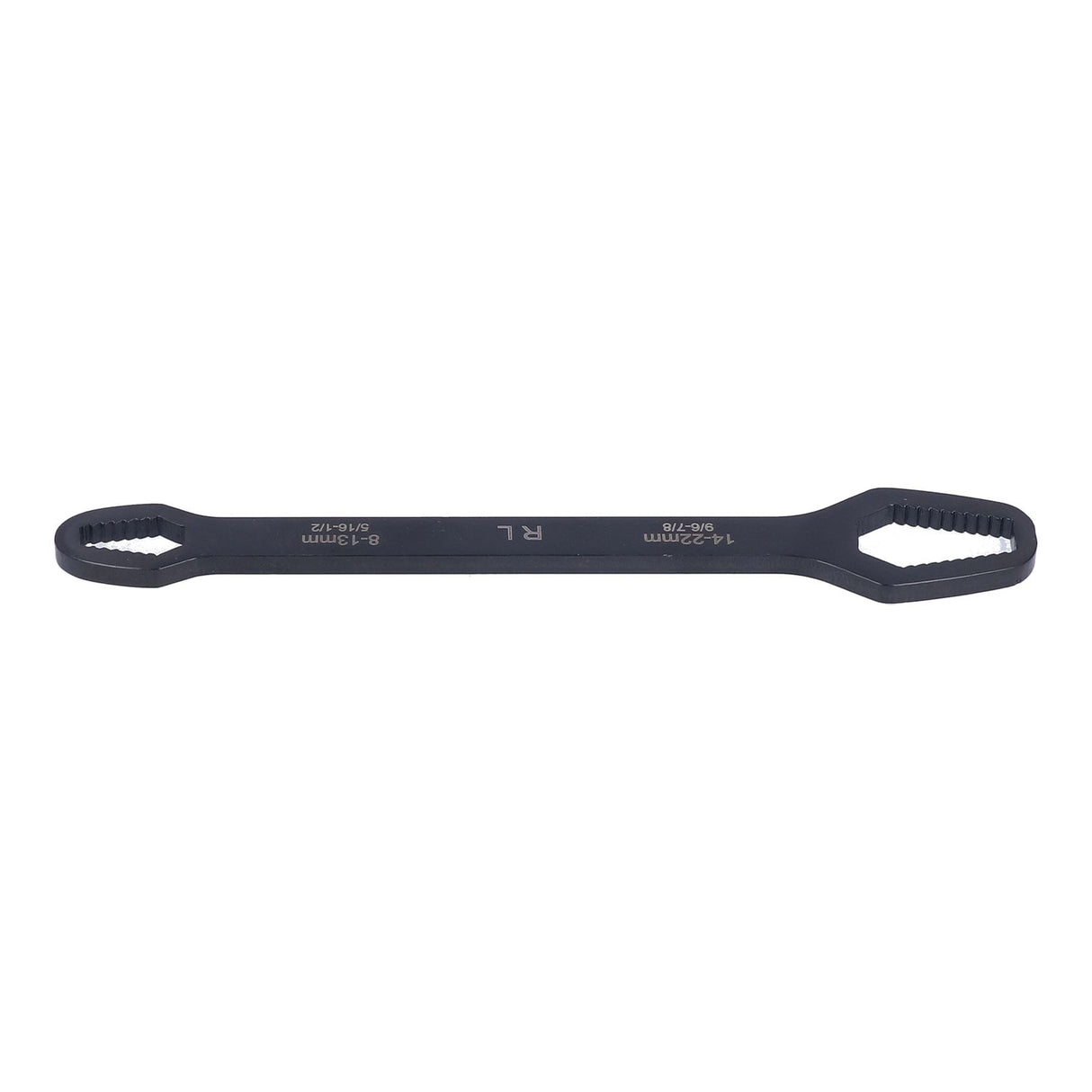 Multifunctional Self Tightening Universal Wrench 8‑22mm High Hardness Double Ended WrenchBlack
