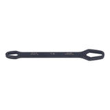 Multifunctional Self Tightening Universal Wrench 8‑22mm High Hardness Double Ended WrenchBlack - Front View