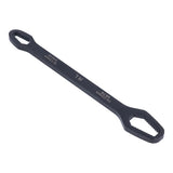 Multifunctional Self Tightening Universal Wrench 8‑22mm High Hardness Double Ended WrenchBlack - 45-Degree Angle
