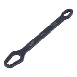 Multifunctional Self Tightening Universal Wrench 8‑22mm High Hardness Double Ended WrenchBlack