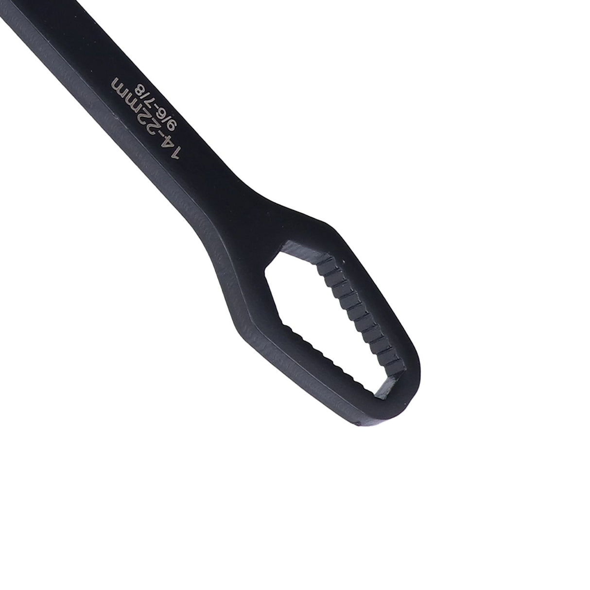 Multifunctional Self Tightening Universal Wrench 8‑22mm High Hardness Double Ended WrenchBlack