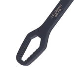 Multifunctional Self Tightening Universal Wrench 8‑22mm High Hardness Double Ended WrenchBlack