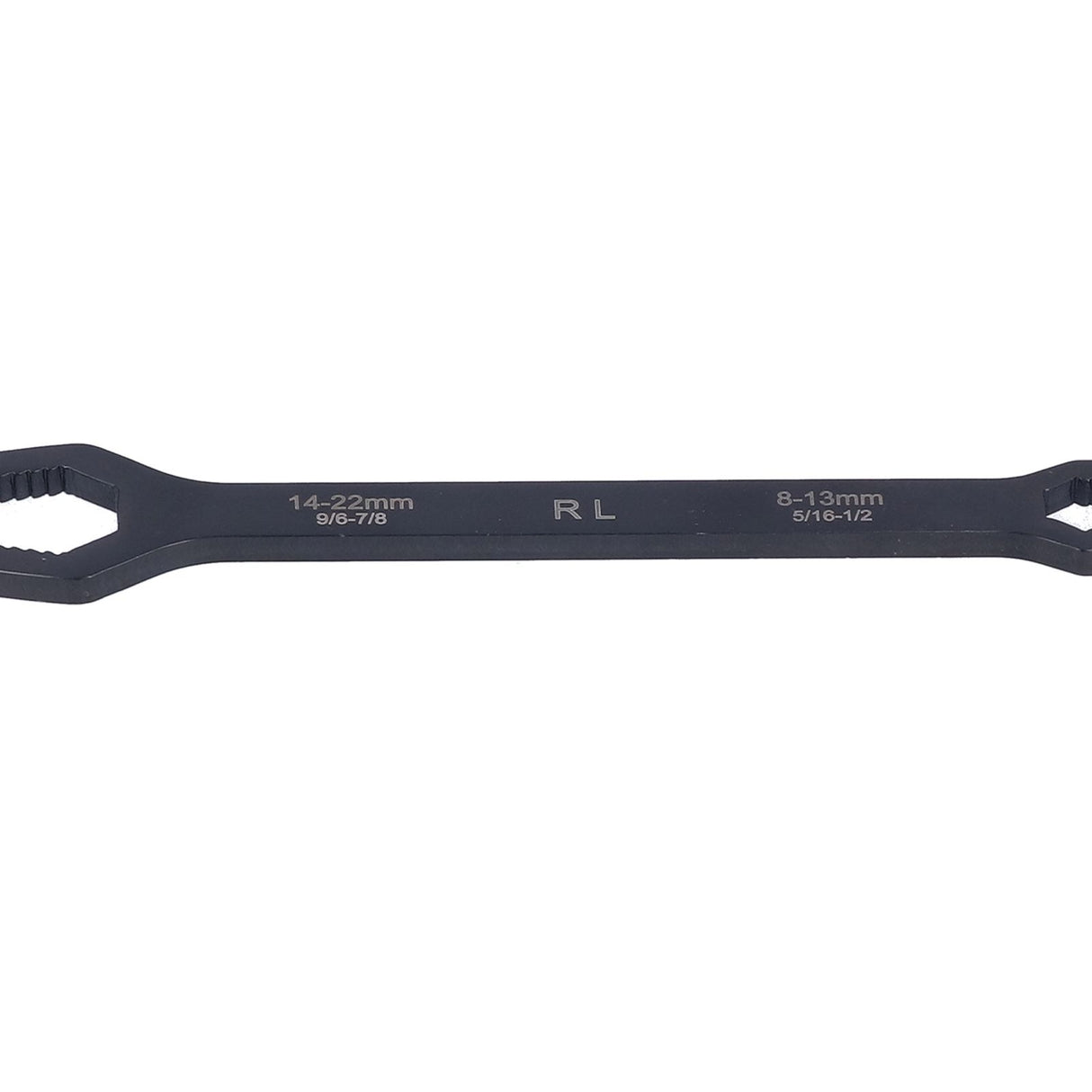 Multifunctional Self Tightening Universal Wrench 8‑22mm High Hardness Double Ended WrenchBlack