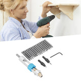 20Pcs/Set Countersink Drill Bit High Speed Steel Screwdriver Bits Screw Driver Converter Hand Tool Repair Set