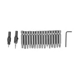 20Pcs/Set Countersink Drill Bit High Speed Steel Screwdriver Bits Screw Driver Converter Hand Tool Repair Set - Extra Image