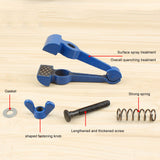 50mm Mini Hand Vise Hand Holding Clamping Pliers Cast Steel Hand Vice for Machinist Locking Cutting